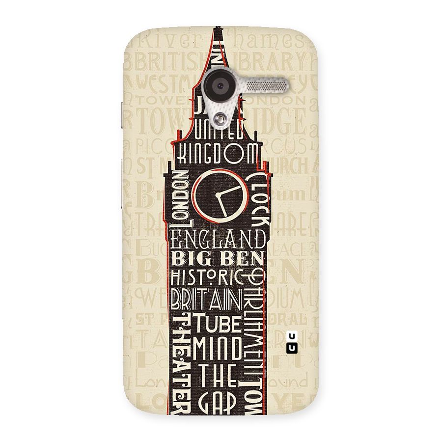 Cap City Design Back Case for Moto X