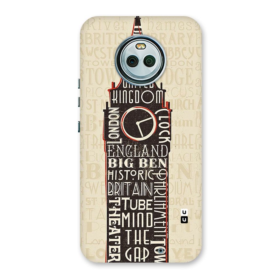 Cap City Design Back Case for Moto X4