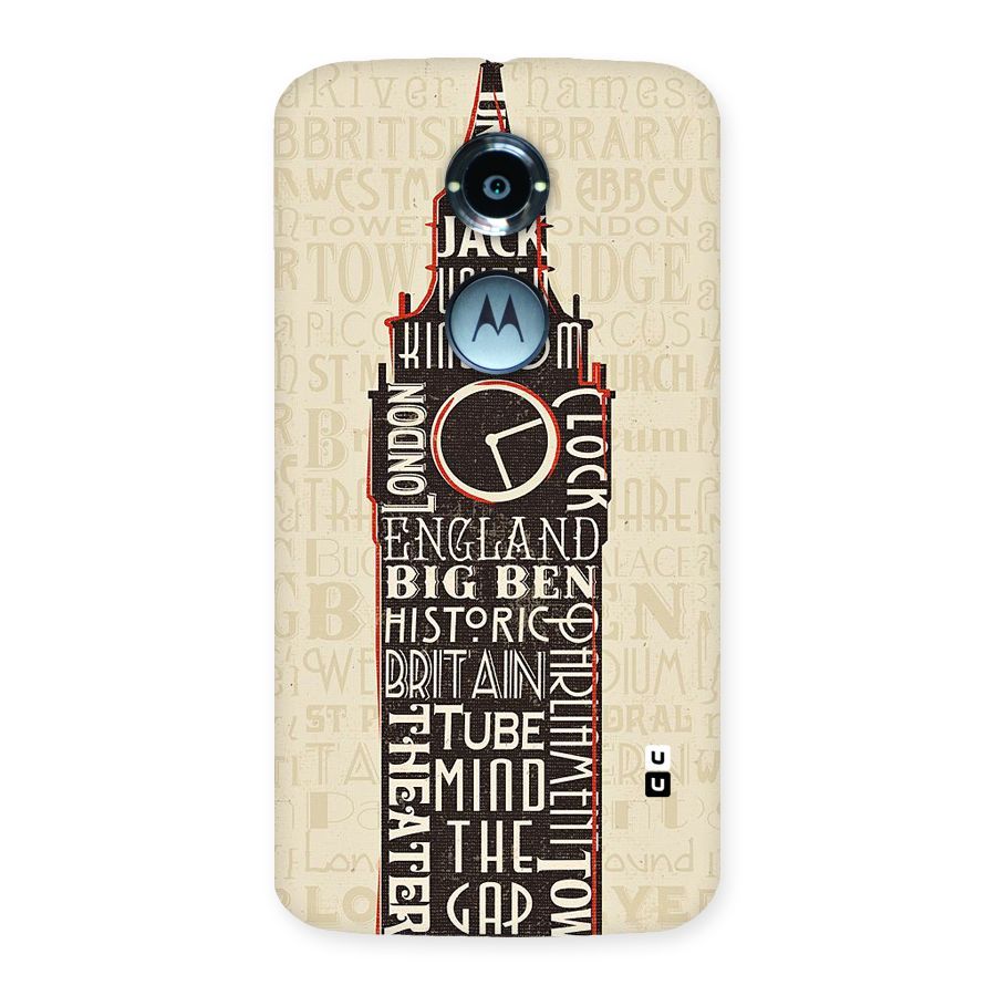 Cap City Design Back Case for Moto X 2nd Gen