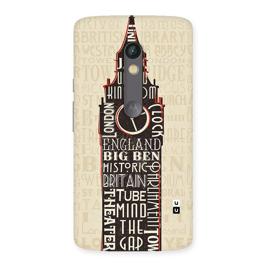 Cap City Design Back Case for Moto X Play