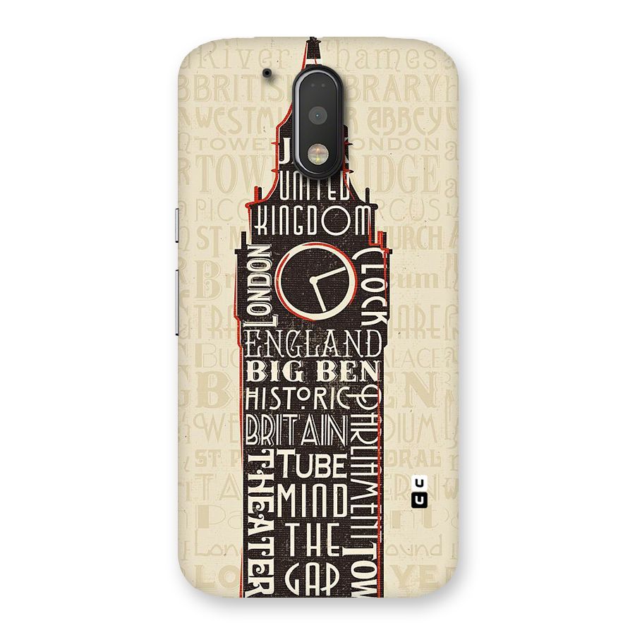 Cap City Design Back Case for Motorola Moto G4 Plus