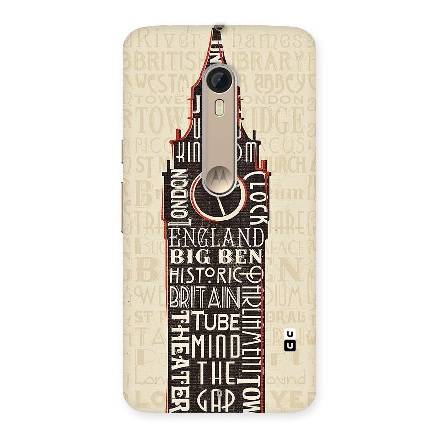 Cap City Design Back Case for Motorola Moto X Style