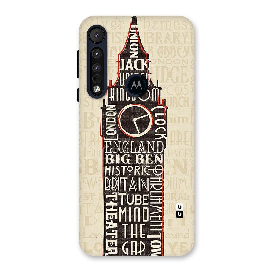 Cap City Design Back Case for Motorola One Macro
