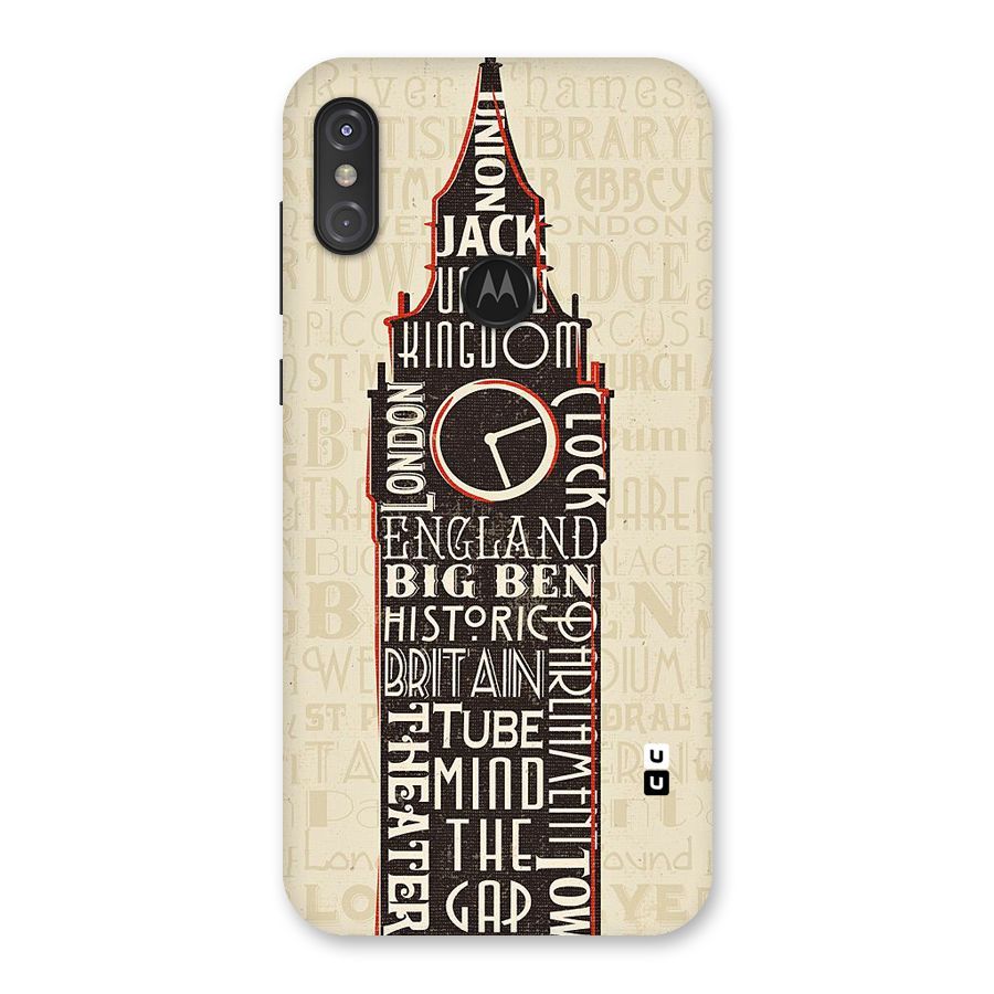 Cap City Design Back Case for Motorola One Power