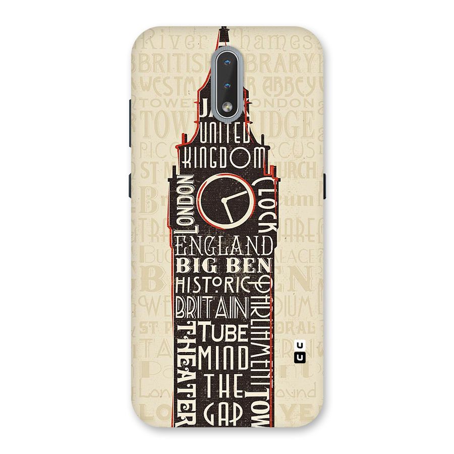 Cap City Design Back Case for Nokia 2.3