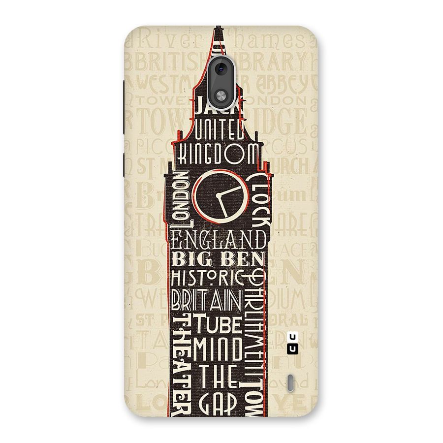 Cap City Design Back Case for Nokia 2