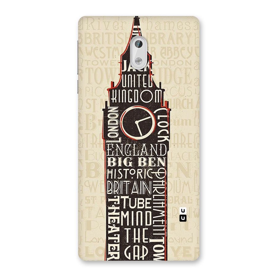 Cap City Design Back Case for Nokia 3
