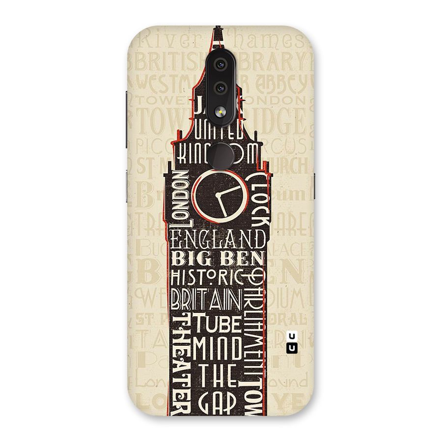 Cap City Design Back Case for Nokia 4.2