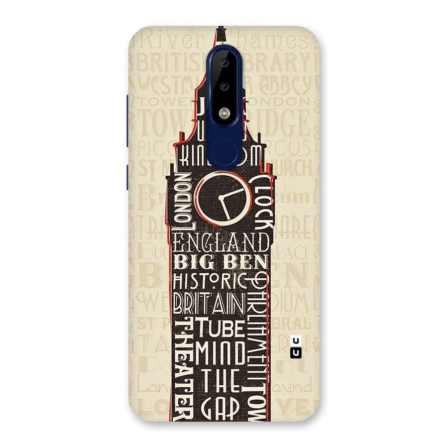 Cap City Design Back Case for Nokia 5.1 Plus