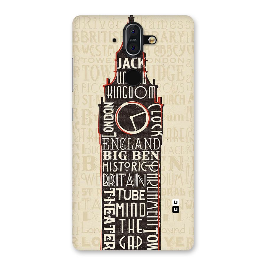 Cap City Design Back Case for Nokia 8 Sirocco