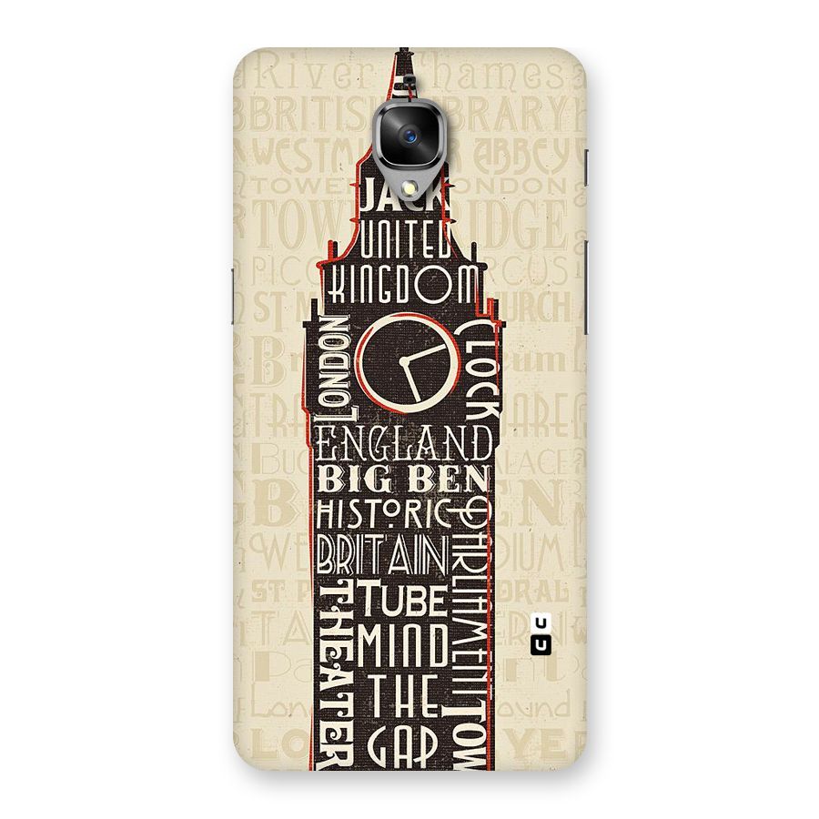Cap City Design Back Case for OnePlus 3