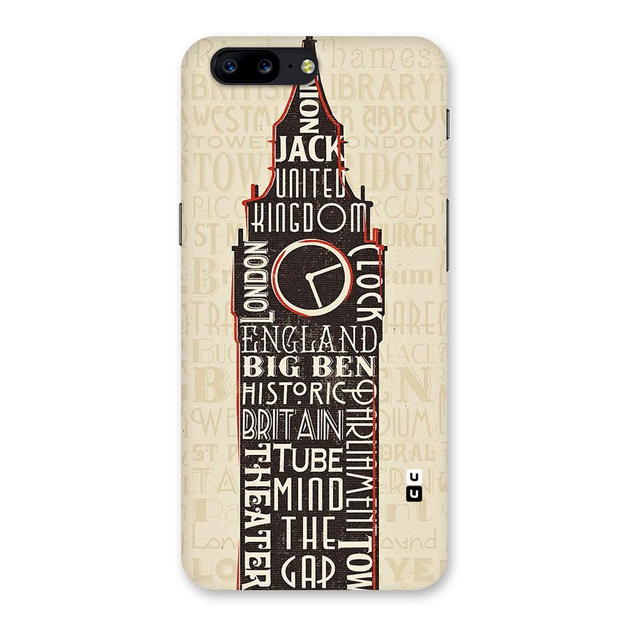Cap City Design Back Case for OnePlus 5