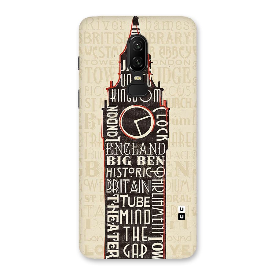 Cap City Design Back Case for OnePlus 6