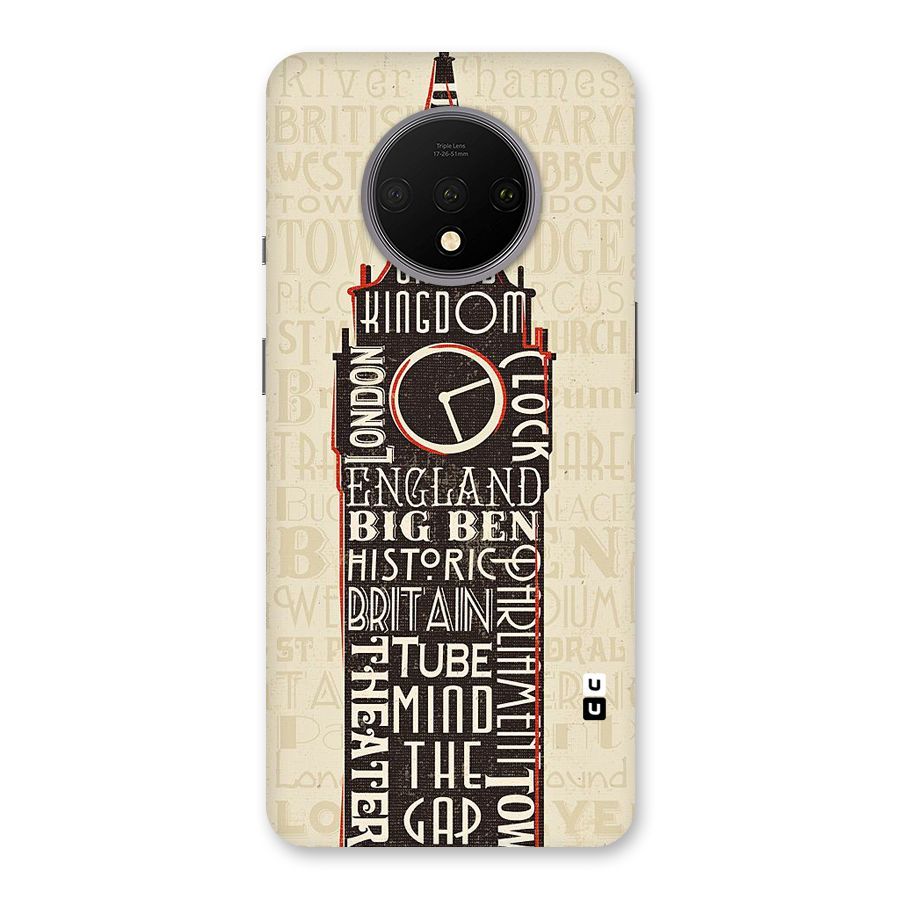 Cap City Design Back Case for OnePlus 7T