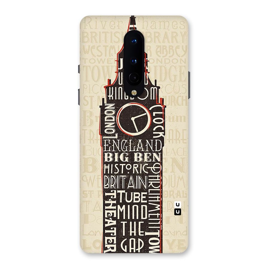 Cap City Design Back Case for OnePlus 8