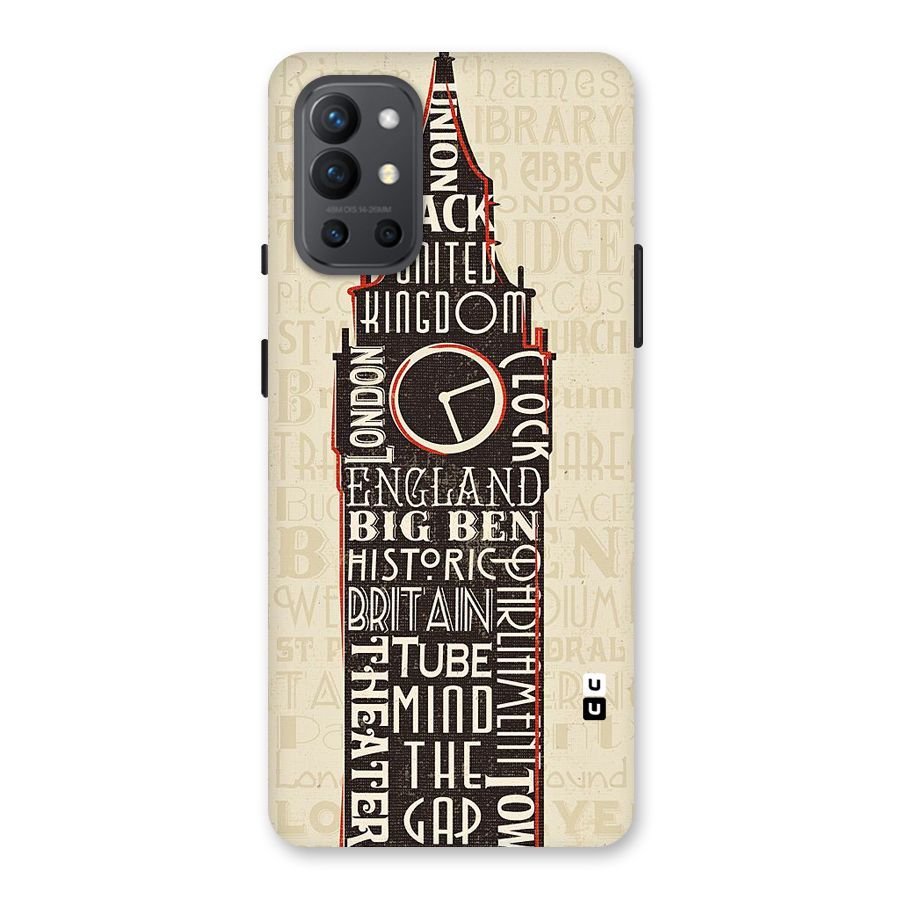 Cap City Design Back Case for OnePlus 9R