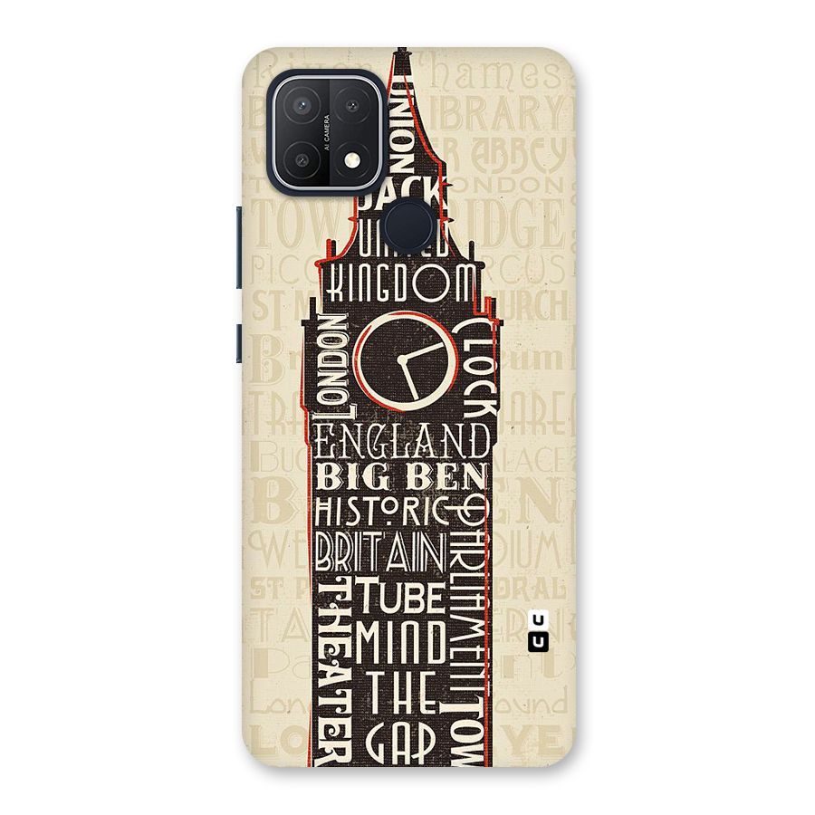 Cap City Design Back Case for Oppo A15s