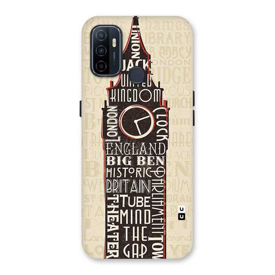 Cap City Design Back Case for Oppo A32