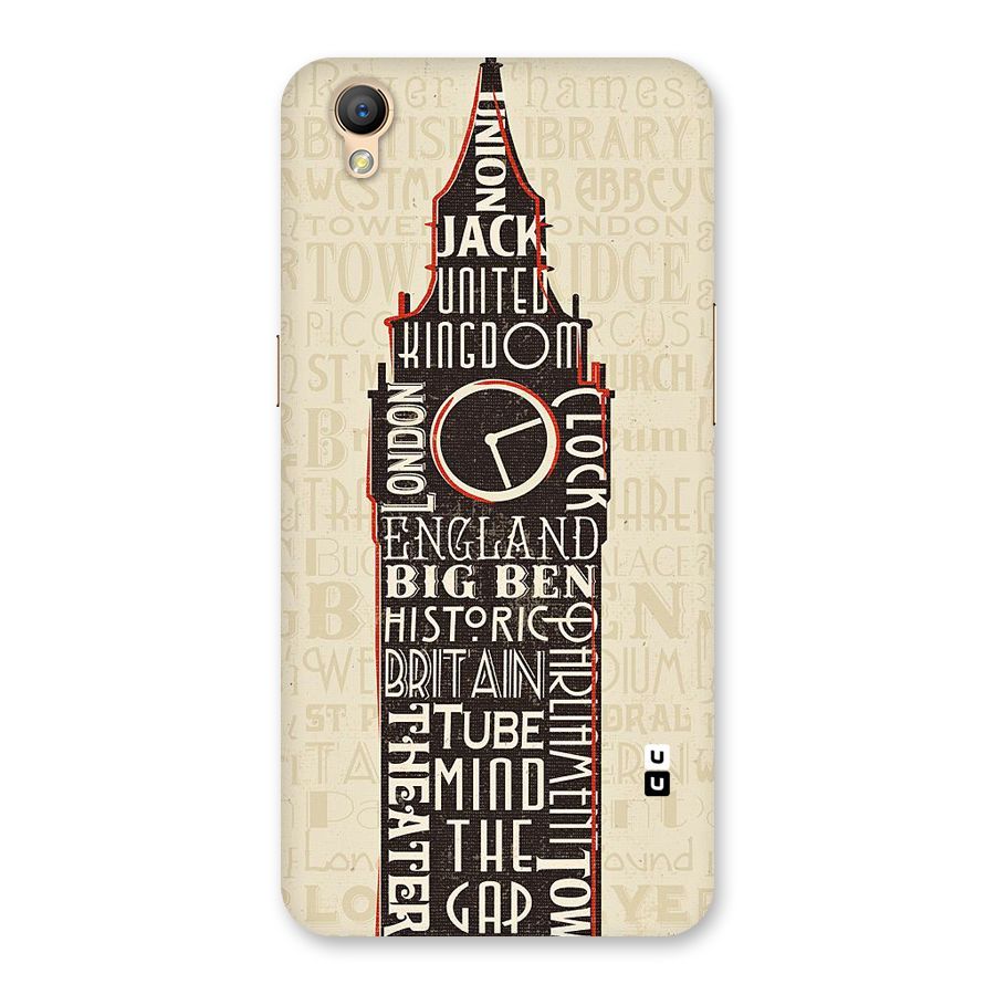 Cap City Design Back Case for Oppo A37