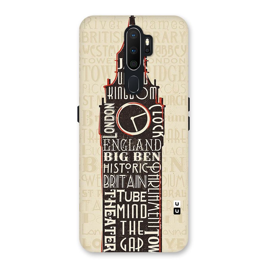 Cap City Design Back Case for Oppo A5 (2020)