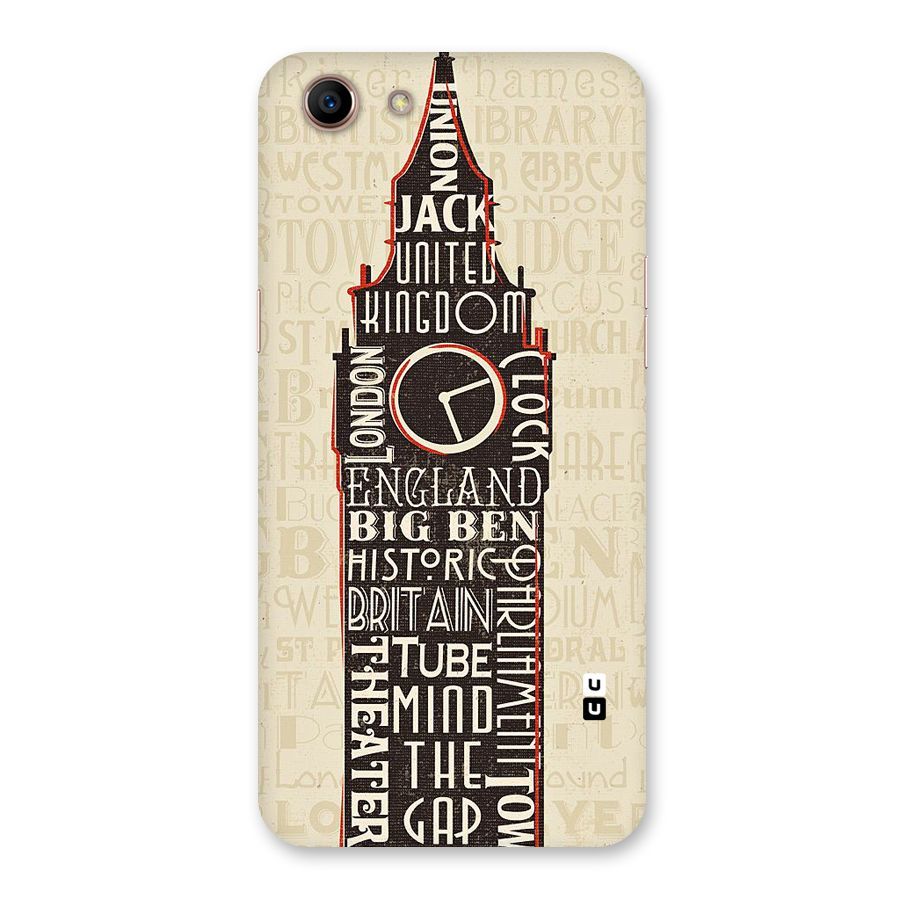 Cap City Design Back Case for Oppo A83 (2018)