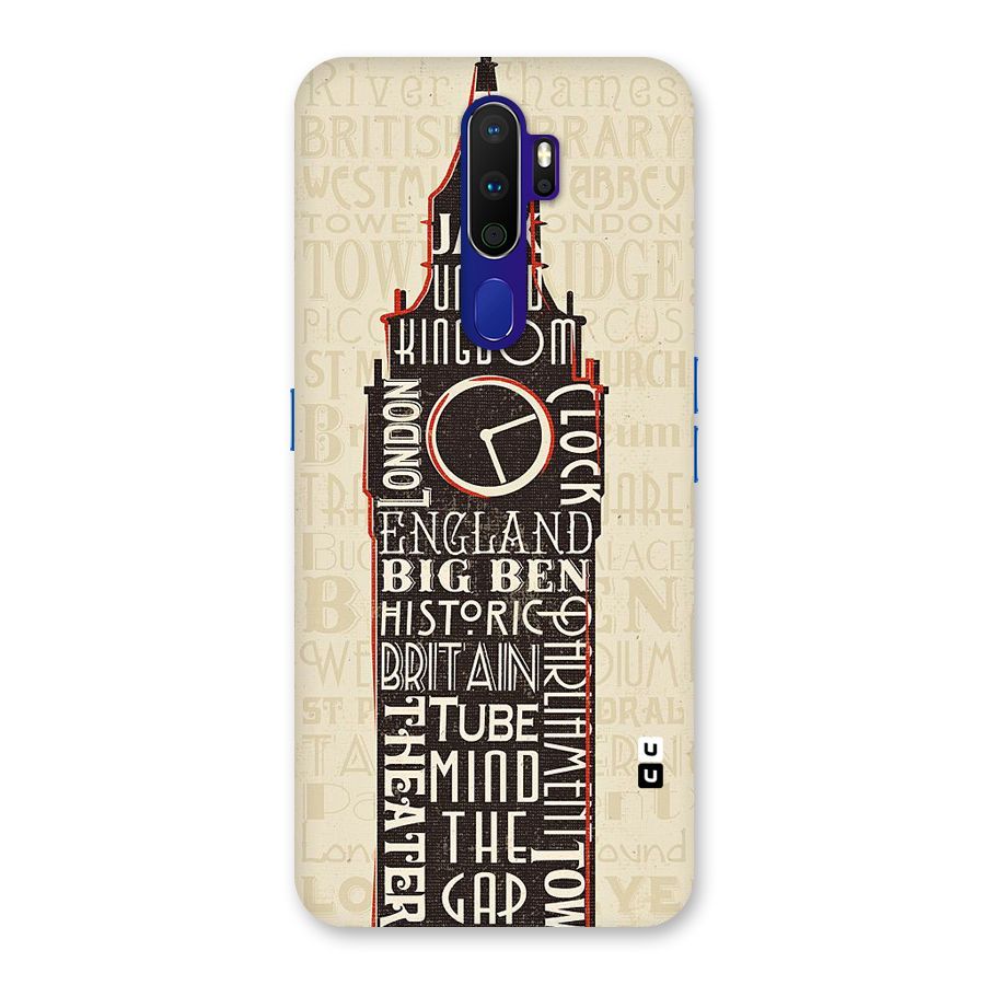 Cap City Design Back Case for Oppo A9 (2020)