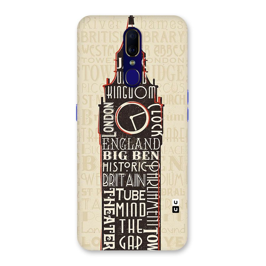 Cap City Design Back Case for Oppo F11