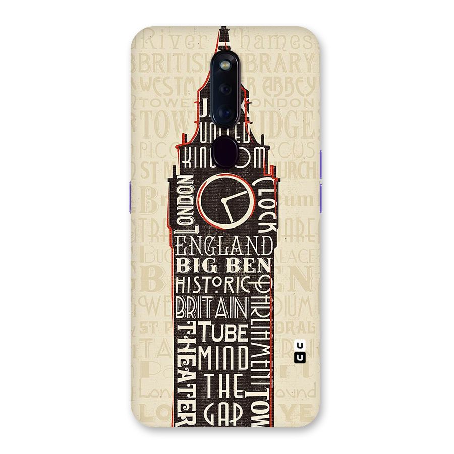 Cap City Design Back Case for Oppo F11 Pro