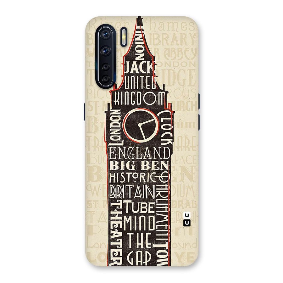 Cap City Design Back Case for Oppo F15