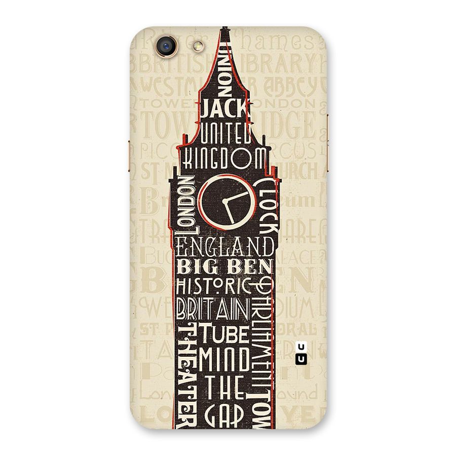 Cap City Design Back Case for Oppo F3