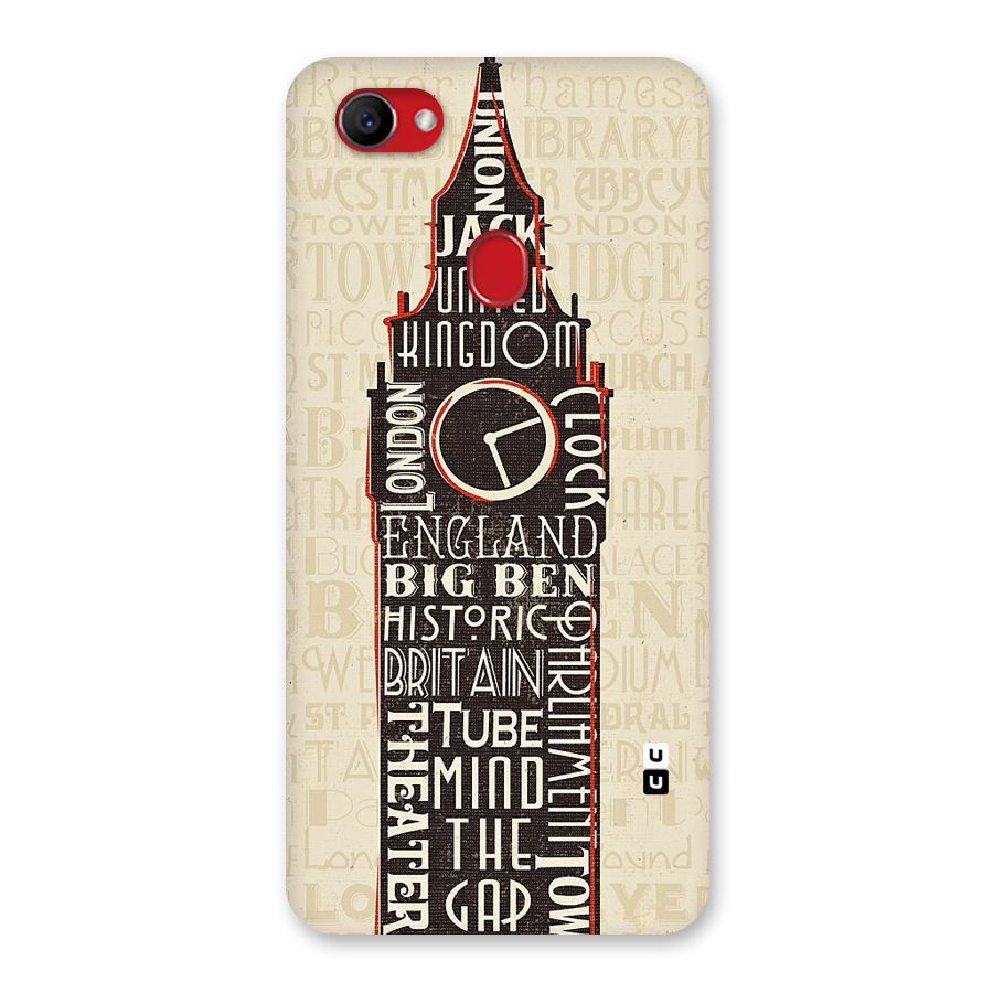 Cap City Design Back Case for Oppo F7