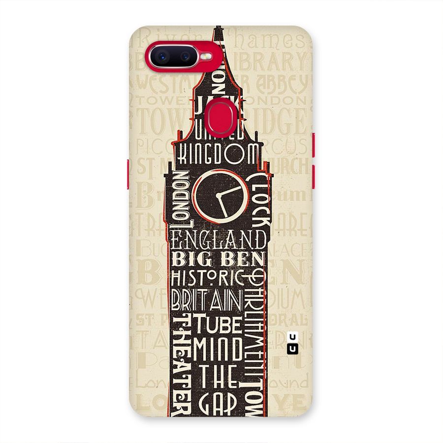 Cap City Design Back Case for Oppo F9 Pro