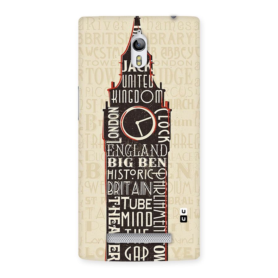 Cap City Design Back Case for Oppo Find 7