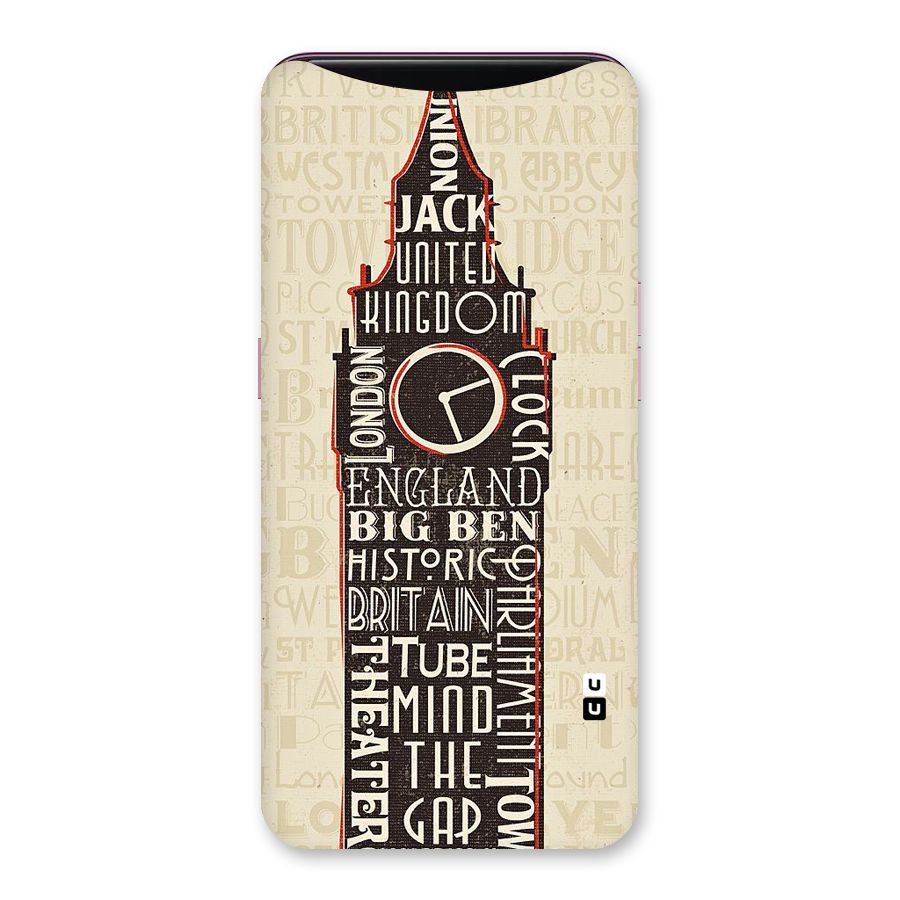Cap City Design Back Case for Oppo Find X