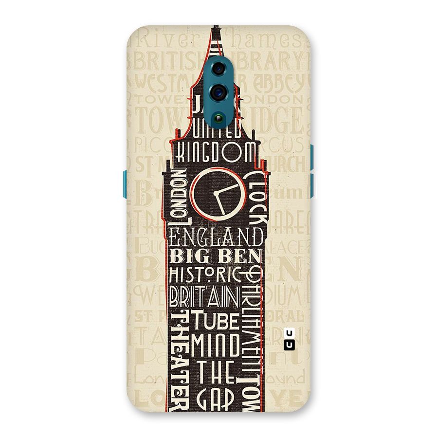 Cap City Design Back Case for Oppo Reno