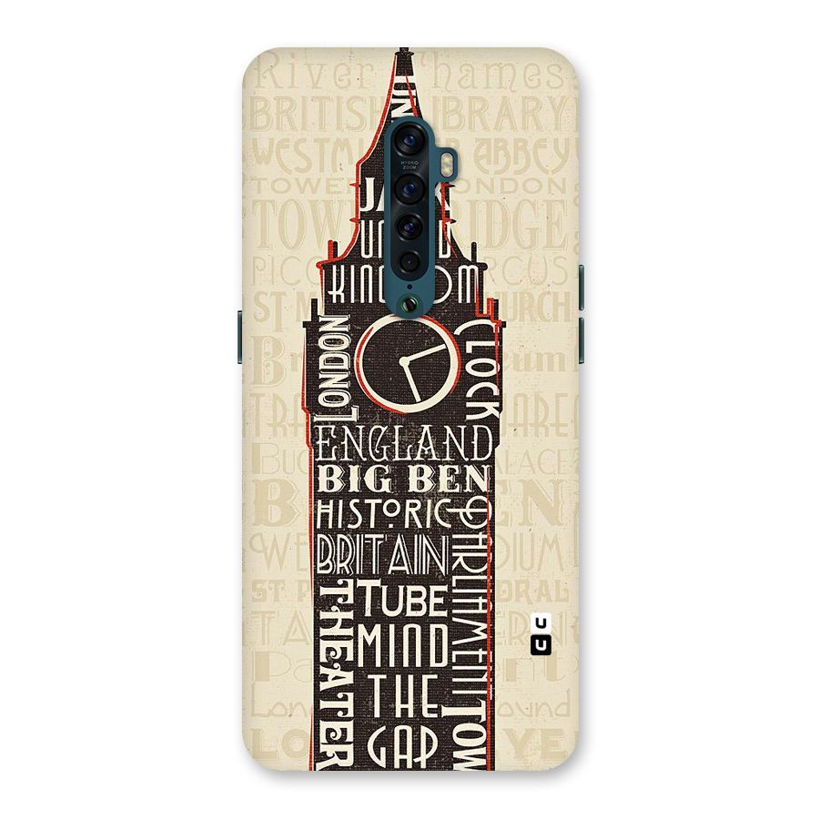 Cap City Design Back Case for Oppo Reno2