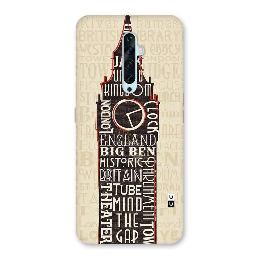Cap City Design Back Case for Oppo Reno2 F