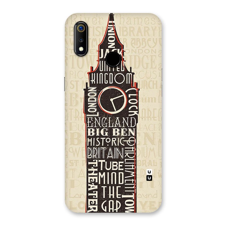 Cap City Design Back Case for Realme 3