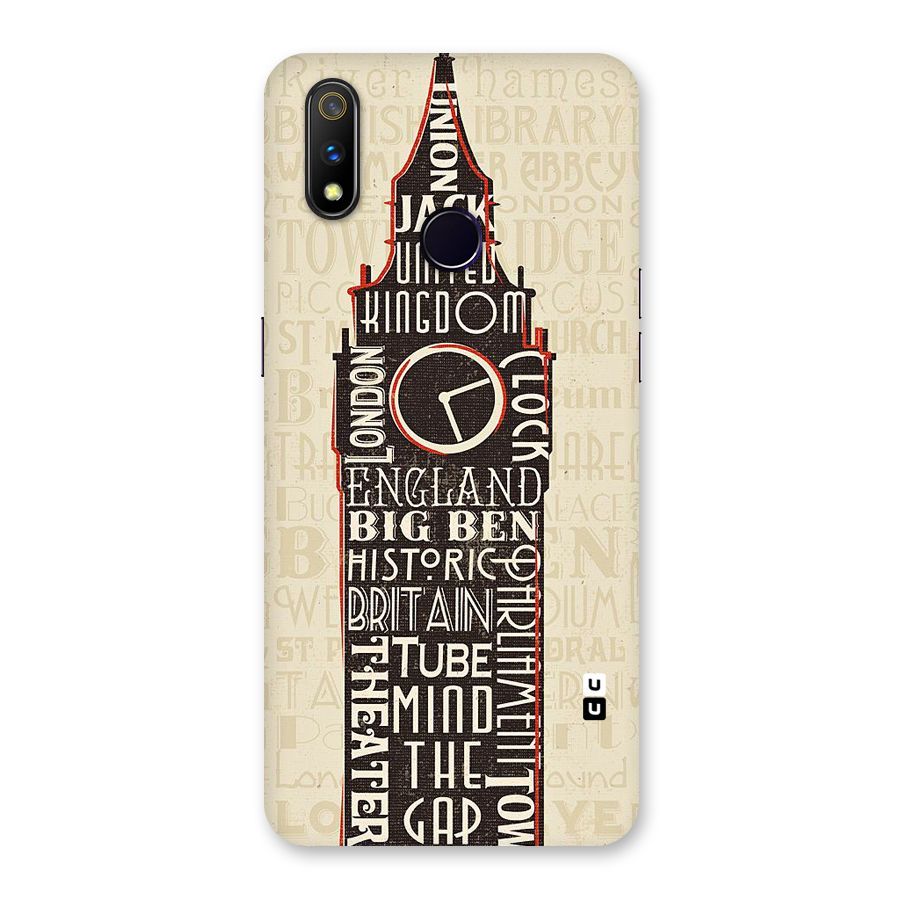 Cap City Design Back Case for Realme 3 Pro