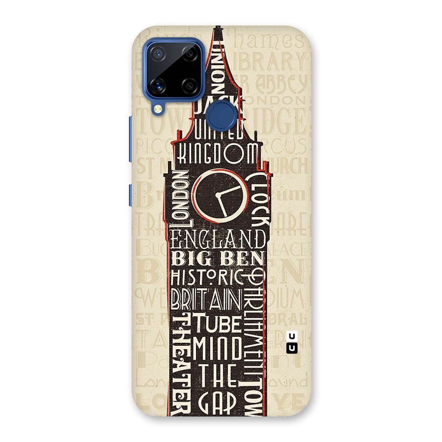 Cap City Design Back Case for Realme C15