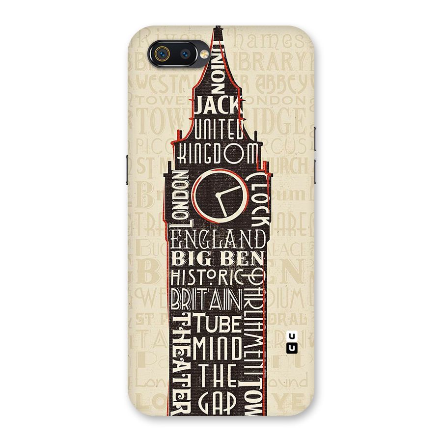 Cap City Design Back Case for Realme C2