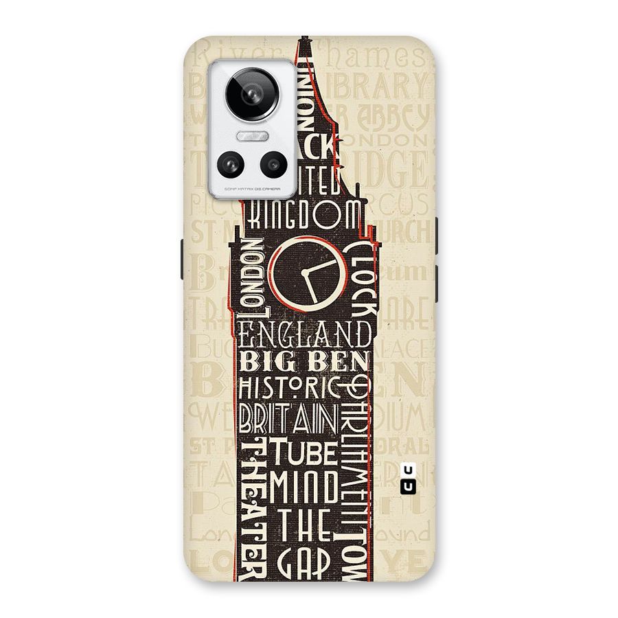 Cap City Design Back Case for Realme GT Neo 3