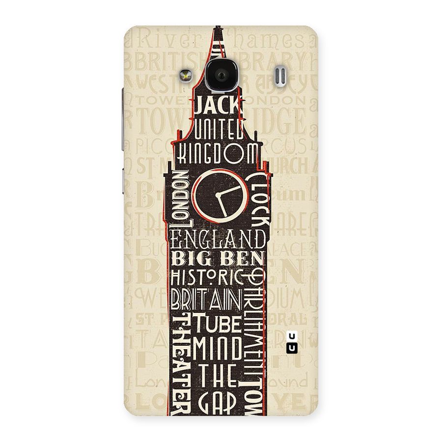 Cap City Design Back Case for Redmi 2