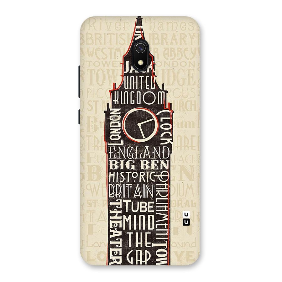 Cap City Design Back Case for Redmi 8A