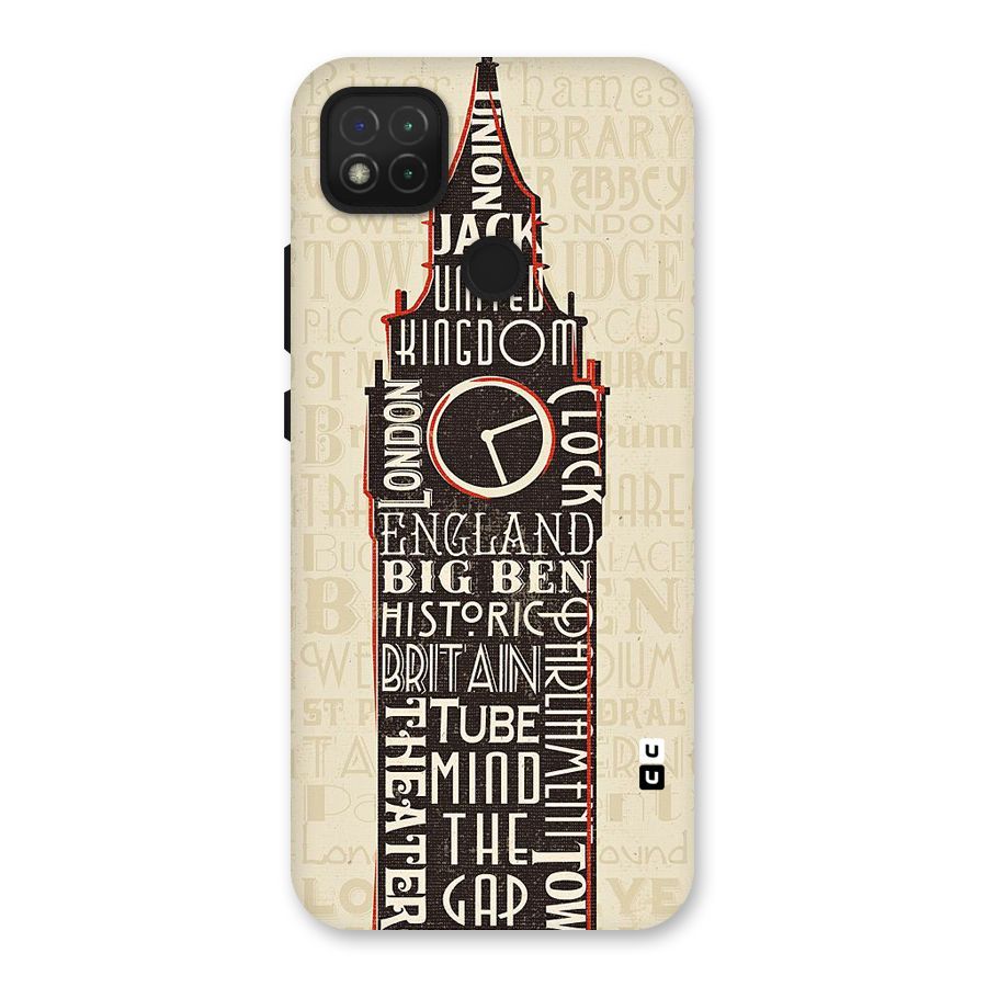 Cap City Design Back Case for Redmi 9C