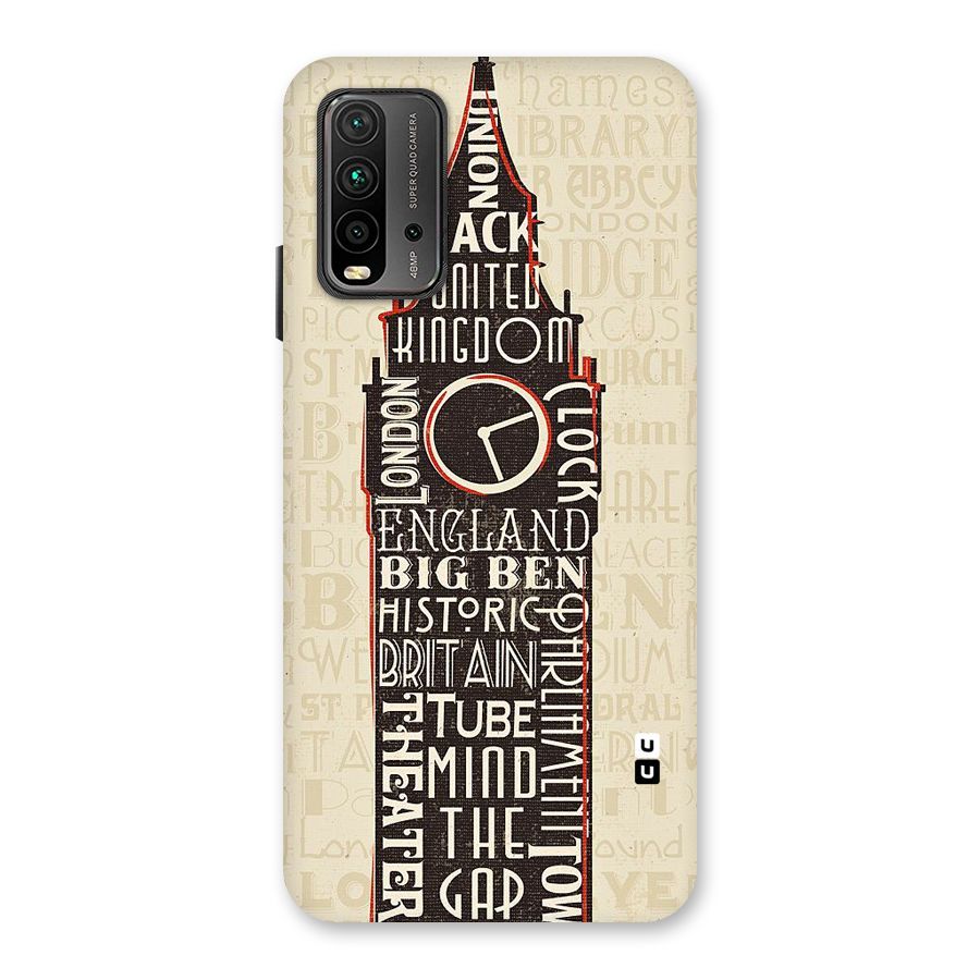 Cap City Design Back Case for Redmi 9 Power