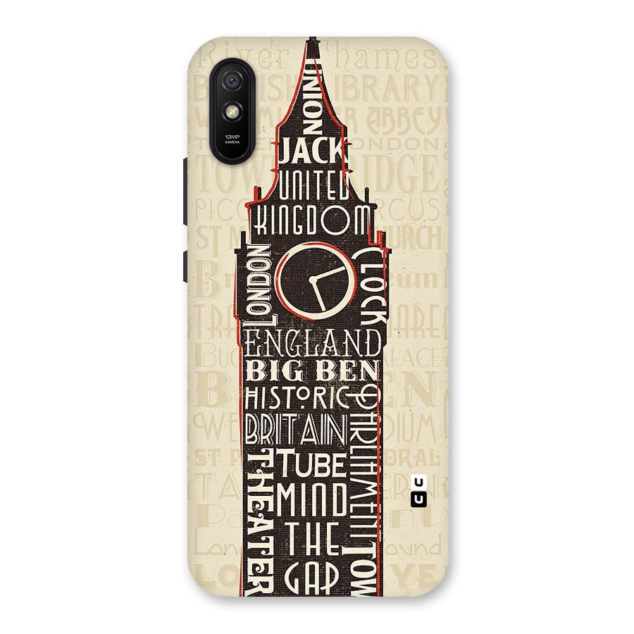 Cap City Design Back Case for Redmi 9i