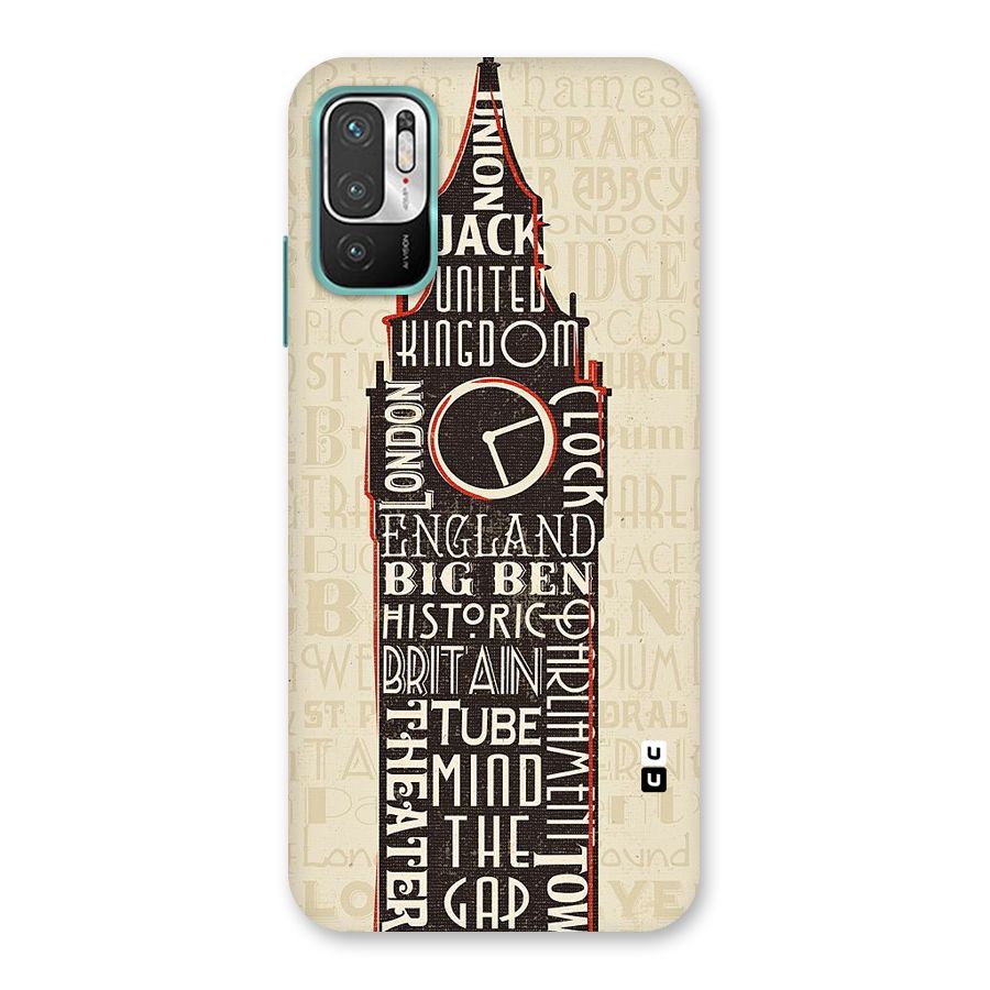 Cap City Design Back Case for Redmi Note 10T 5G