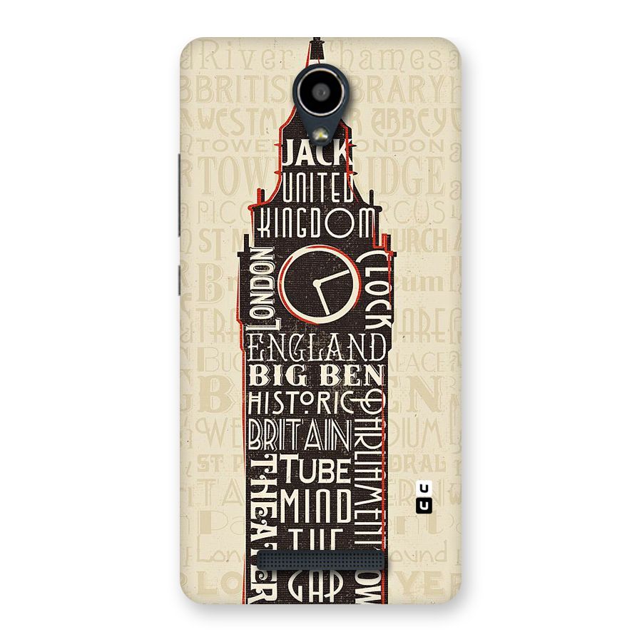 Cap City Design Back Case for Redmi Note 2