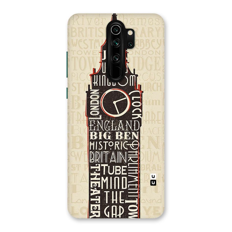 Cap City Design Back Case for Redmi Note 8 Pro